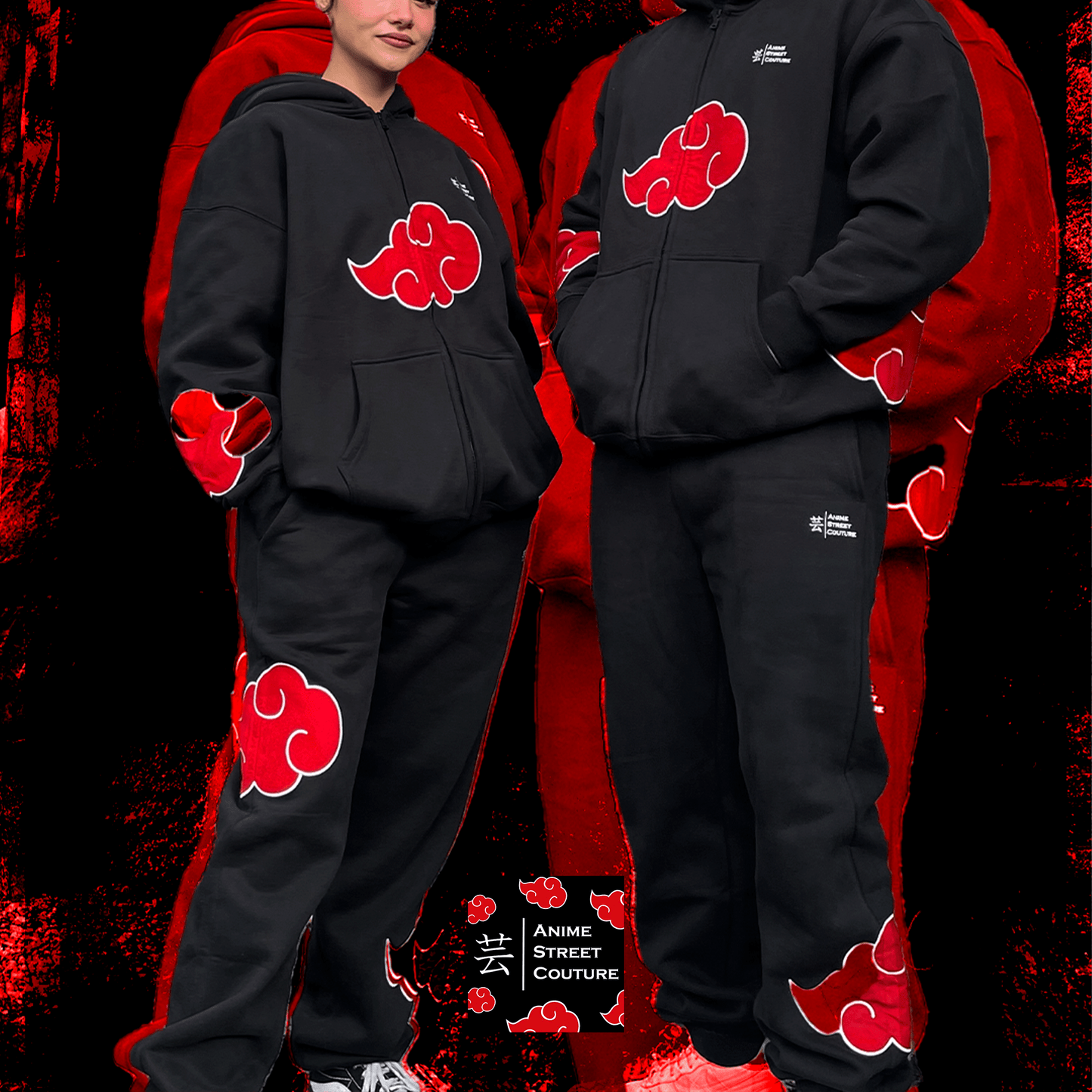 BAGGY TRACKSUIT AKATSUKI | LIMITED EDITION