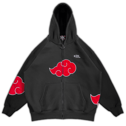 AKATSUKI ZIP UP HOODIE [ORIGINAL]